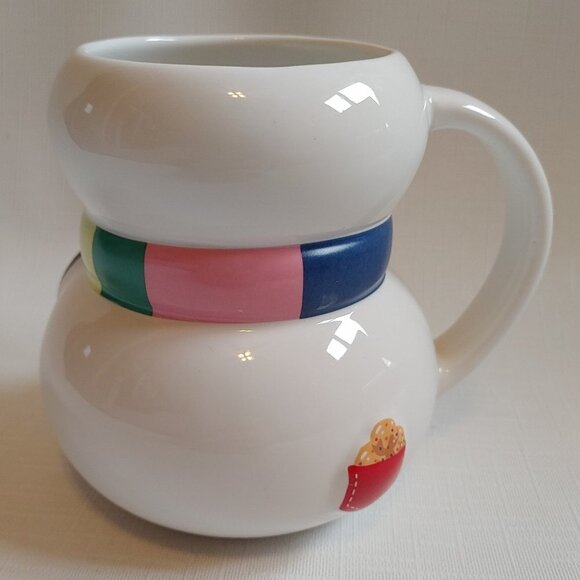 CUTE #D Tim Hortons Snowman MUG 2023 Holiday Collection Ceramic Mug BNWT - Picture 5 of 7